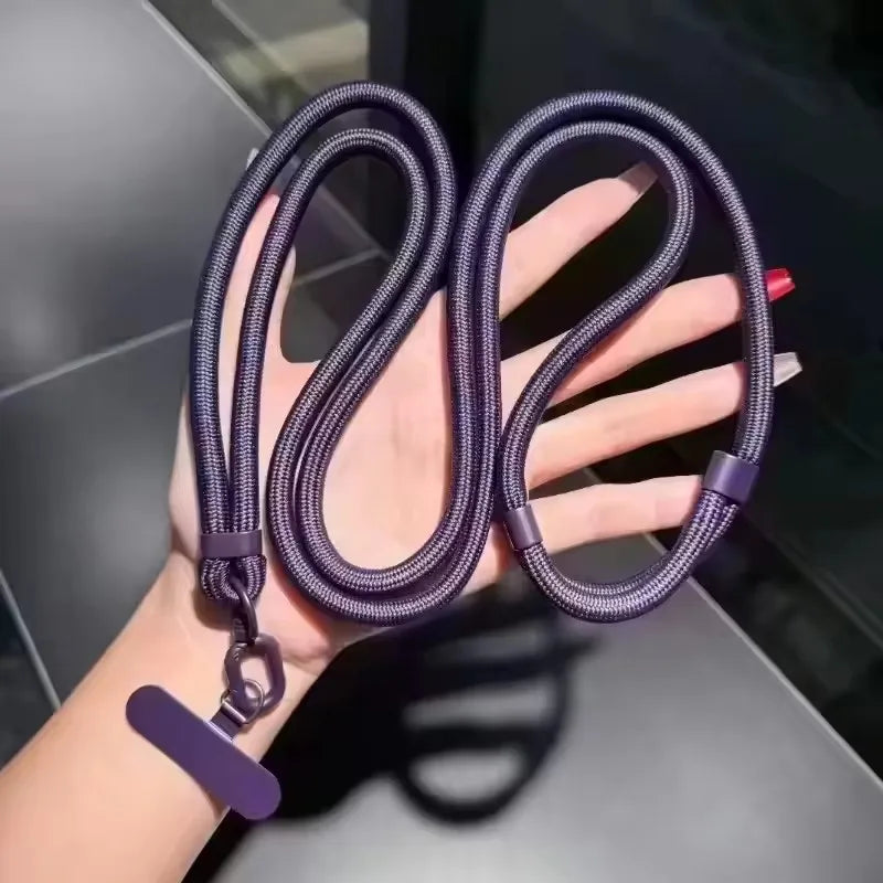 Universal Adjustable Mobile Phone Self-Locking Anti-Loss Lanyard Short Wrist Strap Durable Cell Phone Strap