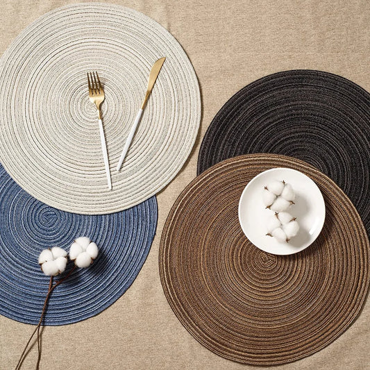 Dining Table 34cm Woven Heat Resistant Place Mats