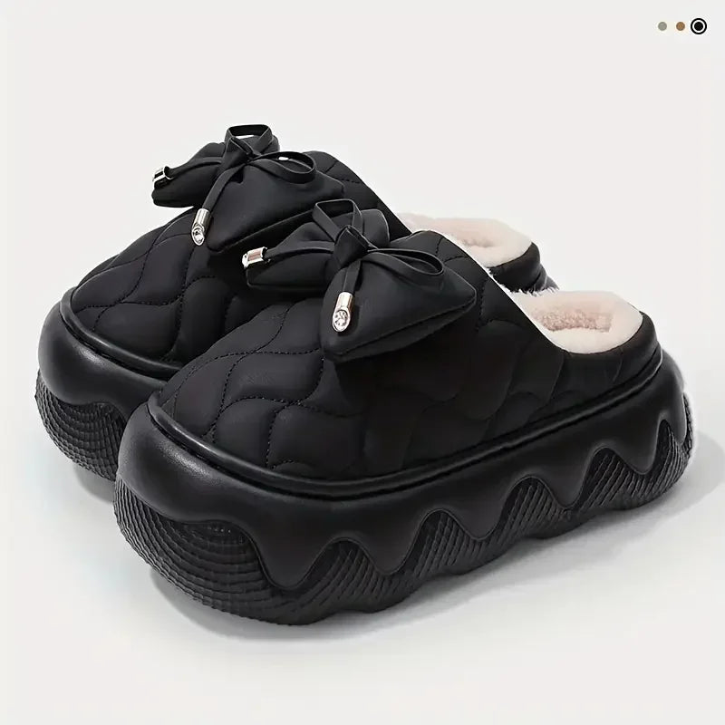 Warm Slip-On Cotton Slippers