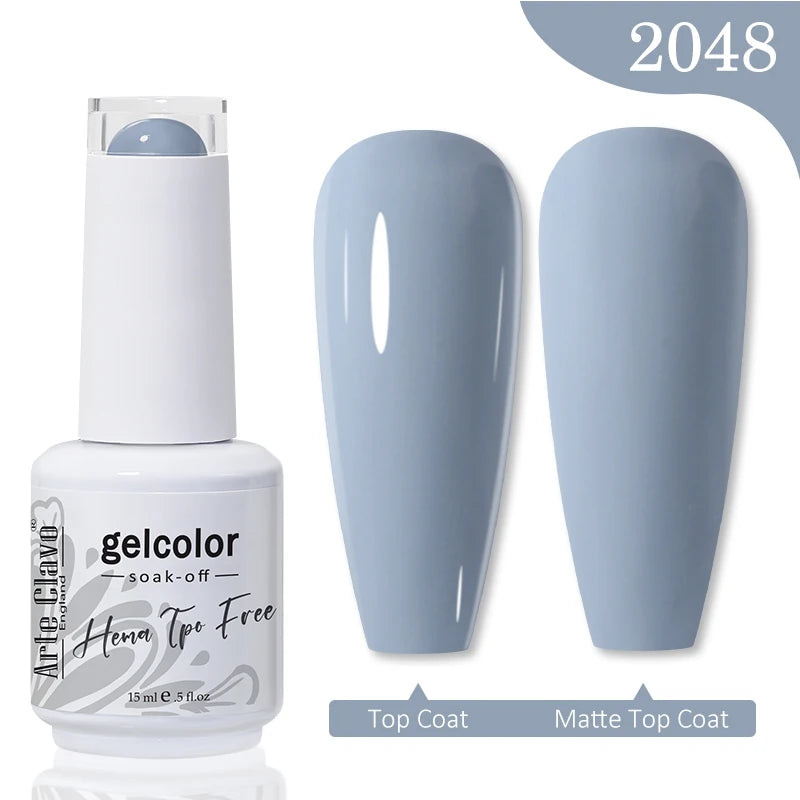 Red Brown Color Gel Nail Polish