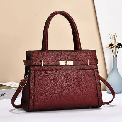 Genuine Leather Large Capacity Handbag