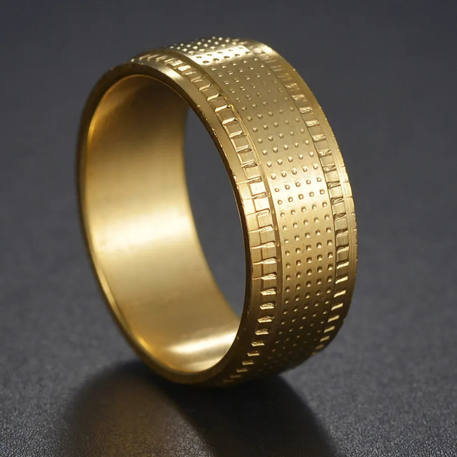 Stainless Steel Matte Rings