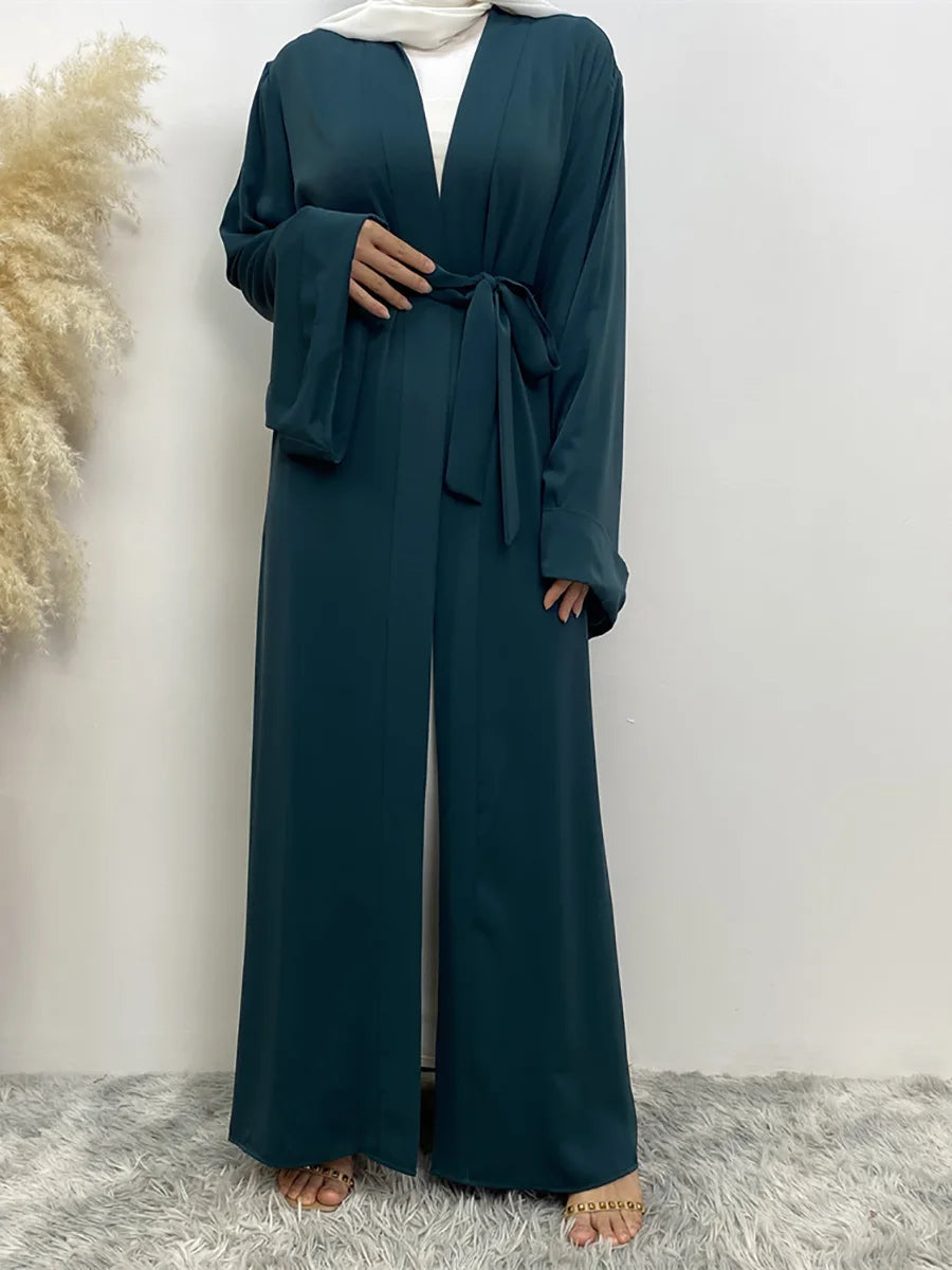 عباية رمضان إسلامية مفتوحة