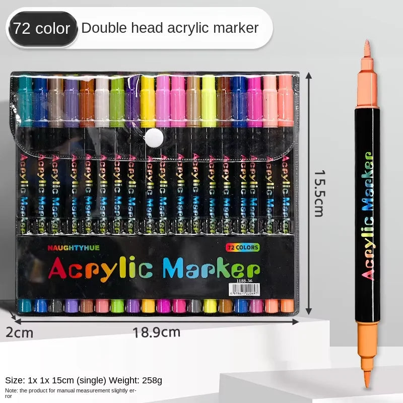 Professional Art Use 24-120Colors Acrylic Paint Markers