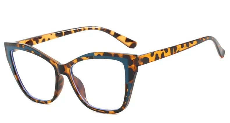 Vintage Square Cat Eye Rectangle Sunglasses
