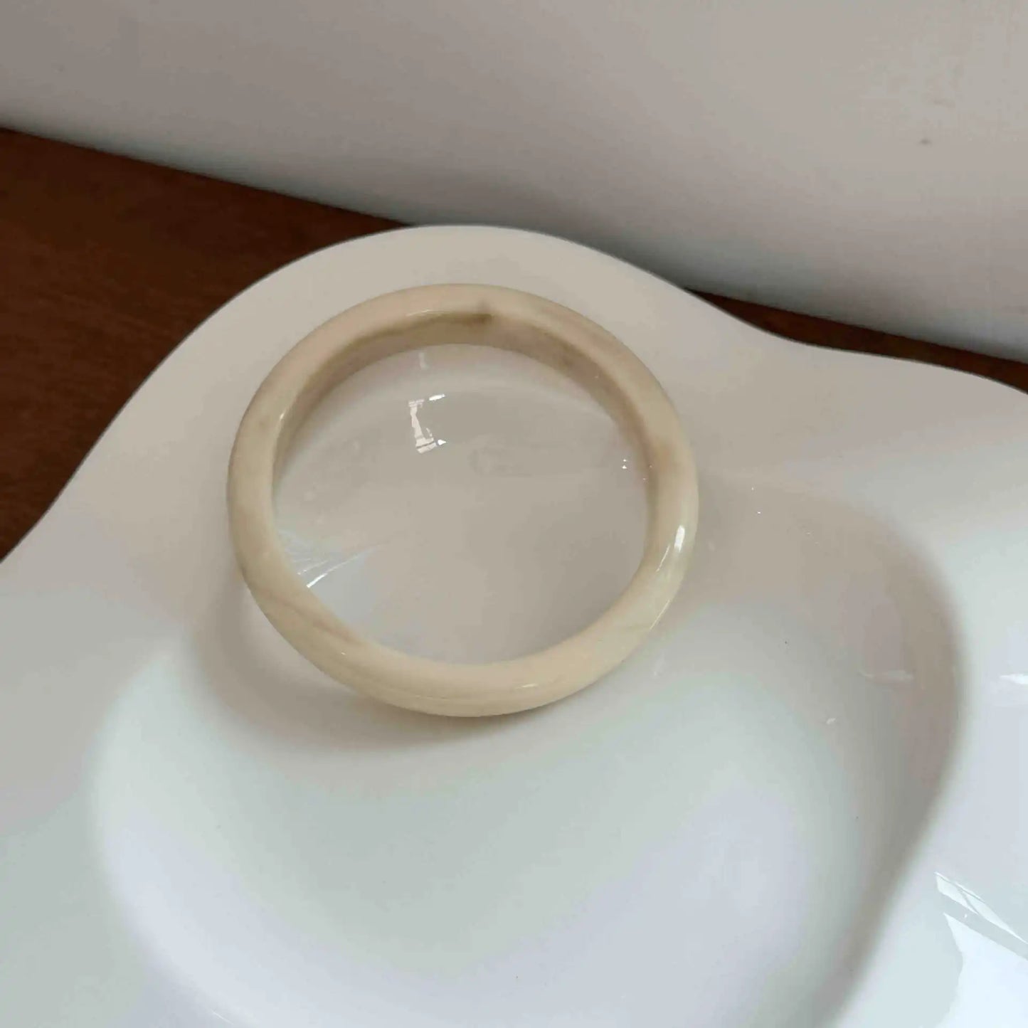 DANA Brown Resin Acrylic Marble Bracelet