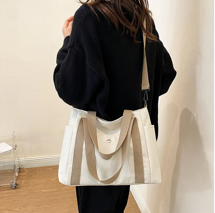 Large Capacity Nylon Crossbody Casual Messenger Shoulder Bag