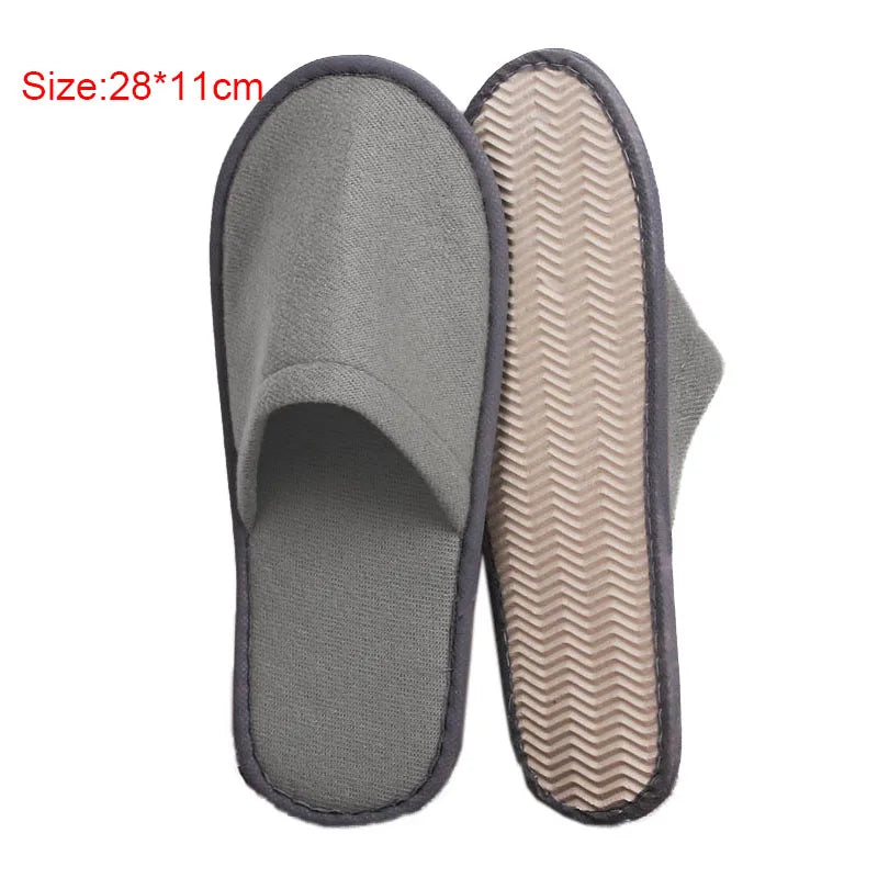 1Pair Winter Warm plush Slippers