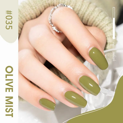 40 Colors Nail Polish Water-based Quick Drying Tearable Nail Art