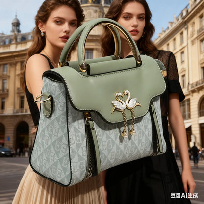 Versatile casual shoulder crossbody bag.