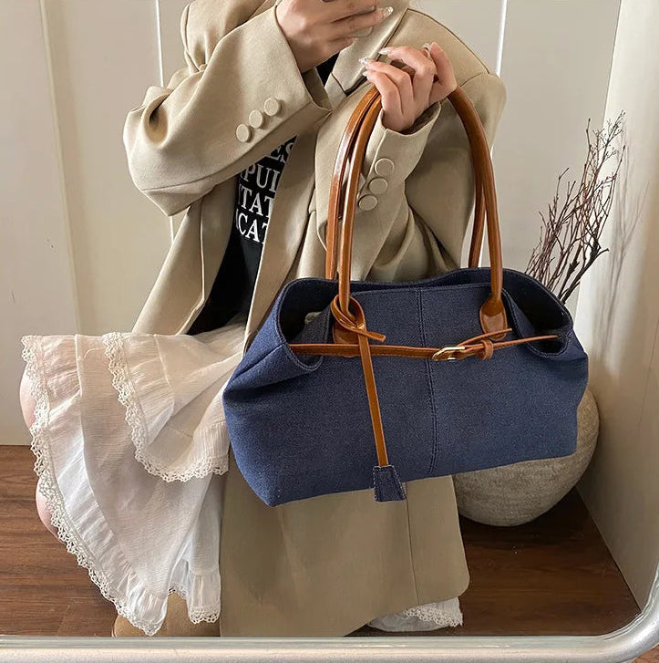 Large Capacity Single Armpit Shoulder Bag