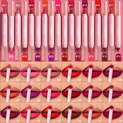 Waterproof Sexy Red Matte Contour Tint Lipstick
