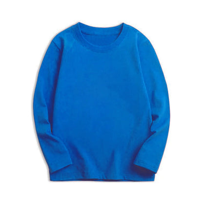 7 Colors Spring Long Sleeve Tees T-shirt Cotton  Base Coat