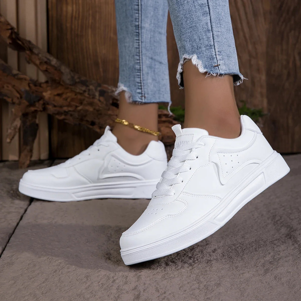 Breathable Walking Flat Sports Running Sneakers