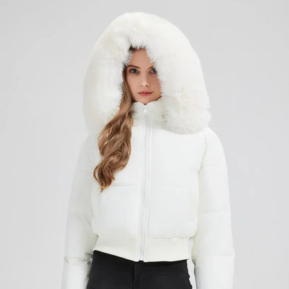 Korean Style Down Cotton Thicken Short Winter Jacket Coat