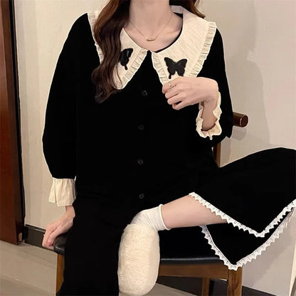 Korean Ins Net Red Wind Pajamas Homewear Set