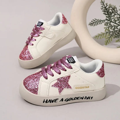 Sequined Casual Star Non-slip Breathable Sneakers