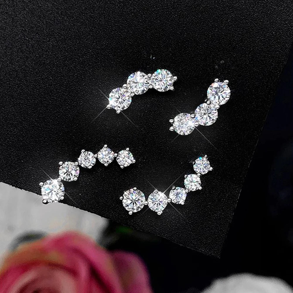 DANA Moissanite Diamond Earrings