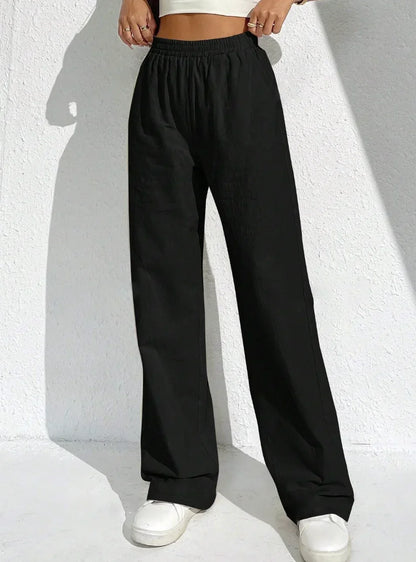 Elegant casual Japanese Korean pants