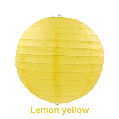 10/15/20/25/30cm Round Chinese Paper Lanterns Birthday Wedding Decor Gift