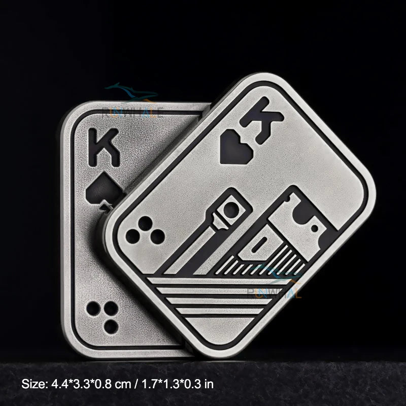 EDC Push Slider Metal Fidget Anti Stress Toys