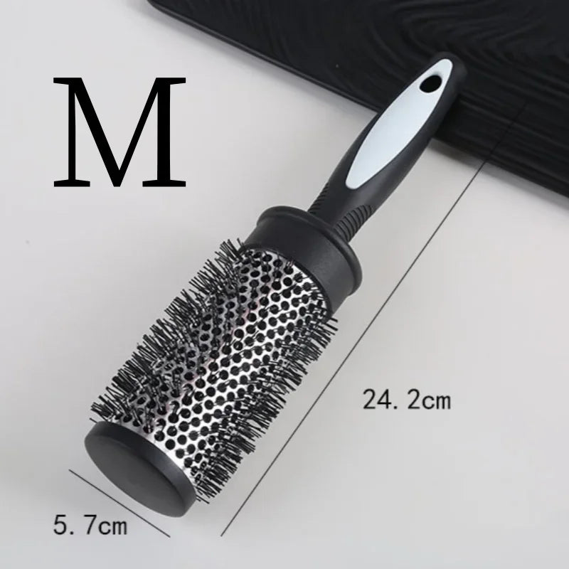 Round Curling Roller Comb Hair Styling