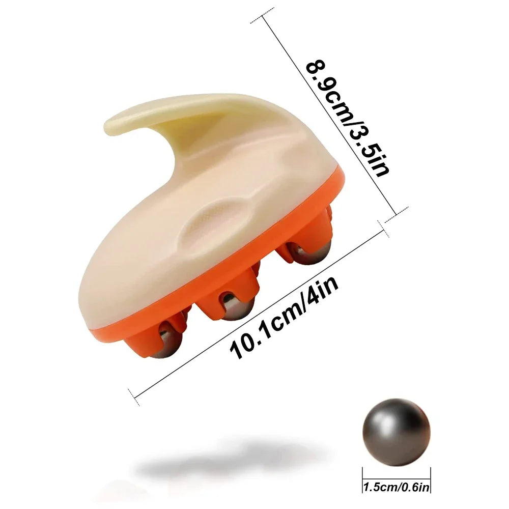 7-Bead Body Ball Roller Massager Pain Relief Relax