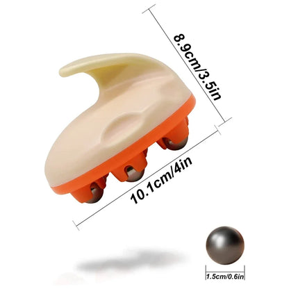 7-Bead Body Ball Roller Massager Pain Relief Relax
