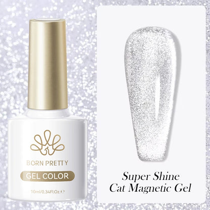 Dark Red Cat Magnetic Gel Nail Polish