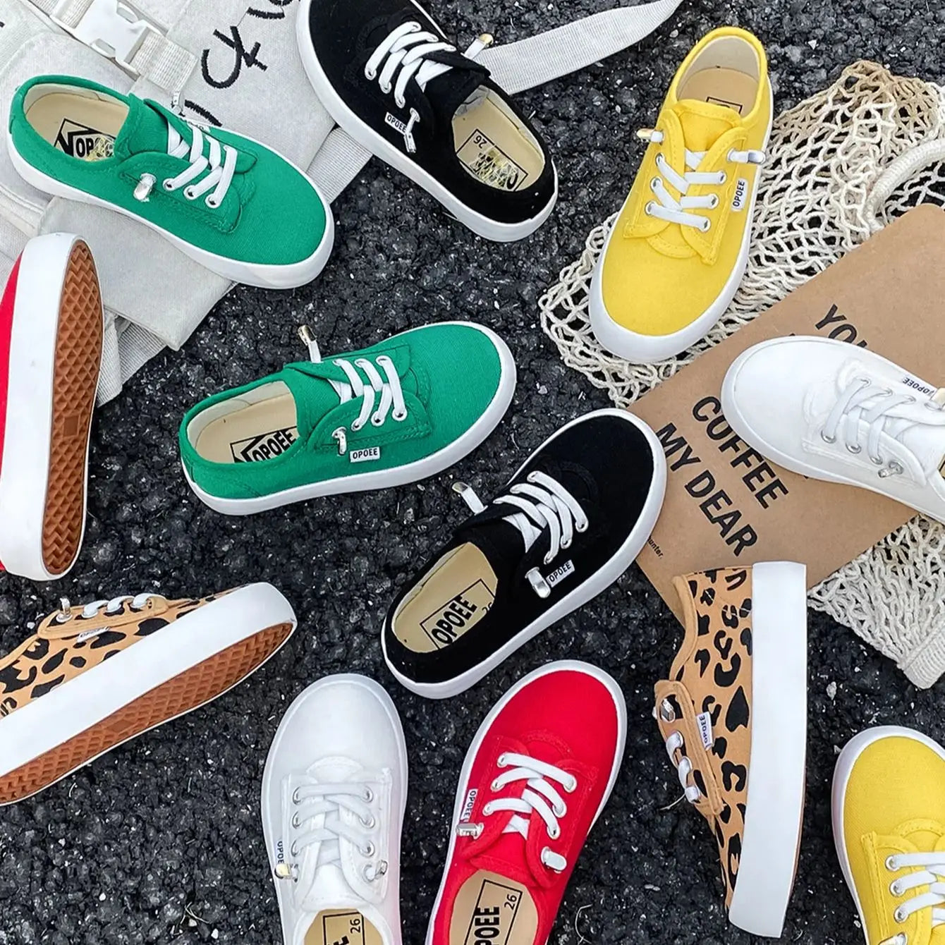 Canvas Boys and Girls Breathable Sneakers