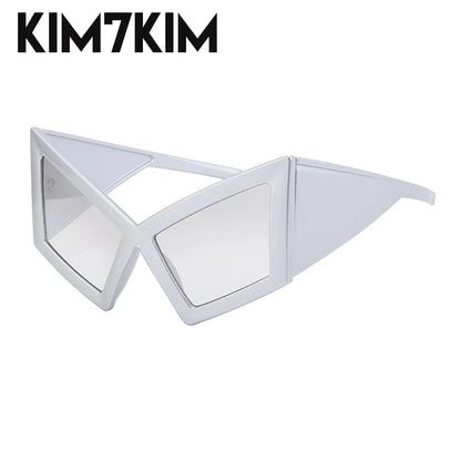 Oversized Cat Eye Big Frame Vintage Sunglasses