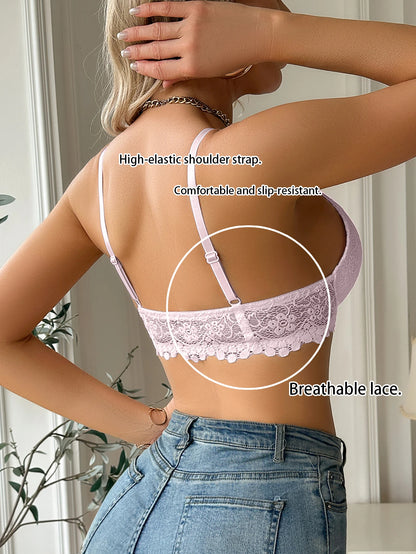 Bestseller Lace Bra Sexy Front-Clasp Push-Up Bra Sexy Lingerie