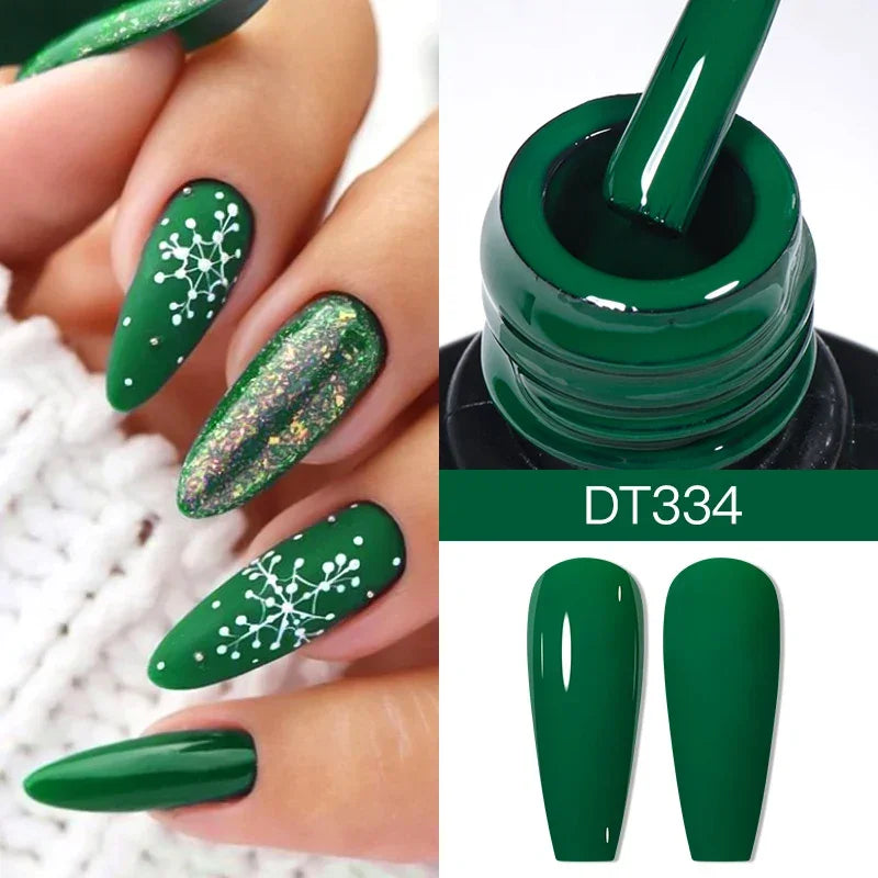 7ml Red Series Gel Nail Polish Glitter