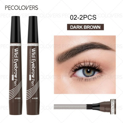 Waterproof Liquid Black Eyebrow Makeup Pencil