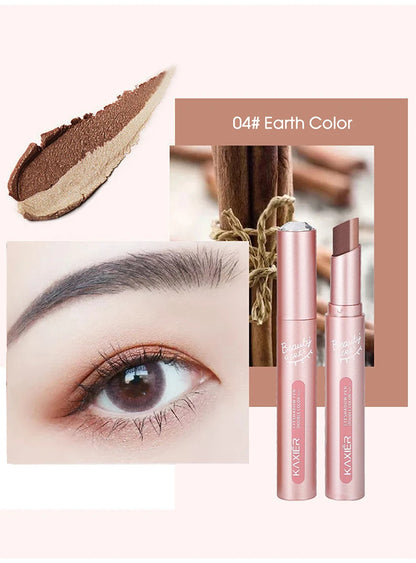 Gradient two-color eye shadow pen waterproof