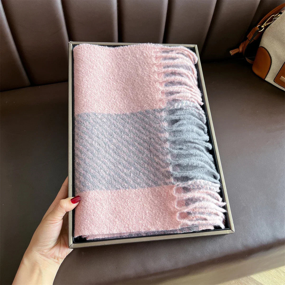 Luxury Winter Cashmere Scarf