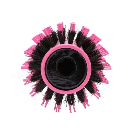 Wooden Round Hair Comb Brush With Boar Bristle Mix Hair Brush