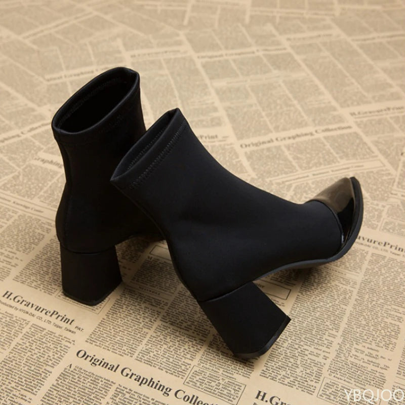High Heels Pointed Short Thin and Tall Boots