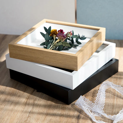 3D Photo Frame Hollow Dried Flower Specimen Holder Handmade