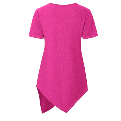 Maternity Pregnant Breastfeeding T-shirt Short Sleeve