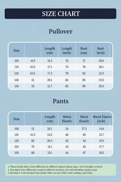 Baby Girls O Neck Sweatshirt Pants Thin Tracksuit Set