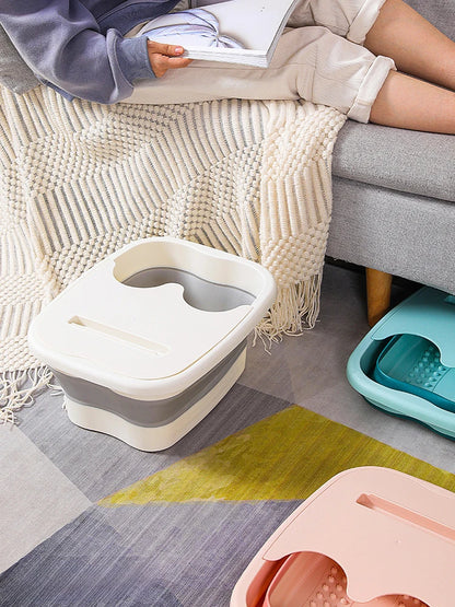 Foldable Footbath Massage Bucket Soaking Bucket