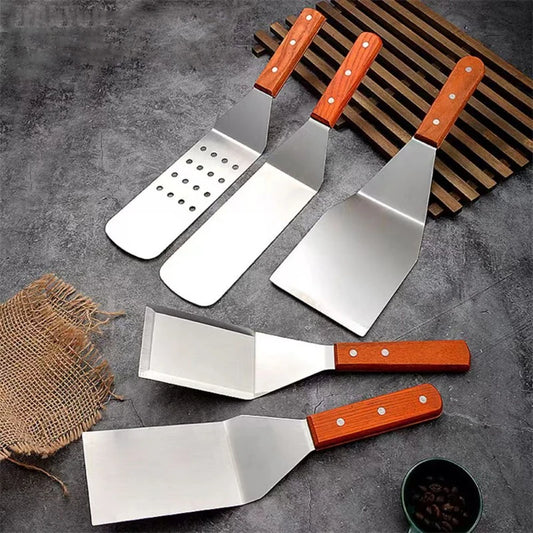 Stainless Steel Spatula and Grill Scraper