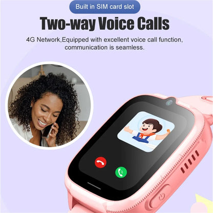 Video Call LBS WIFl Positioning Voice Calls Waterproof Smart Watch
