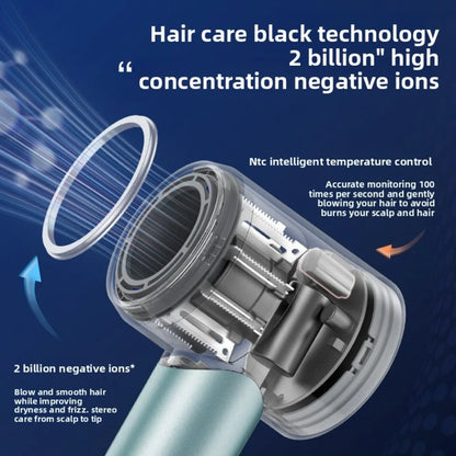 Anion 5 in 1 Professional Hair Dryer Bladeless Temperature Control Lightweight