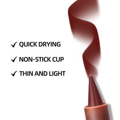 Matte Liner Lipstick Pen Gradient Lip Liner Red Brown Lipsticks