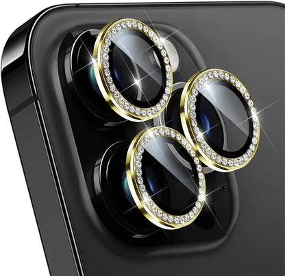 Glitter Diamond Rhinestone Camera Lens Protector for iPhone