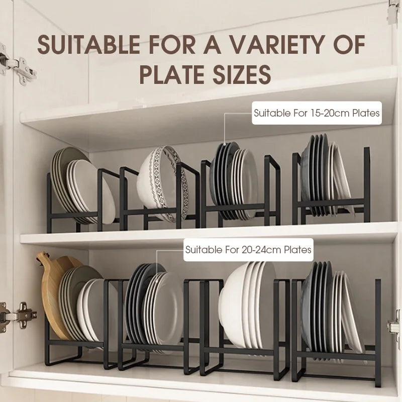 1pc kitchen cabinet plate storage countertop