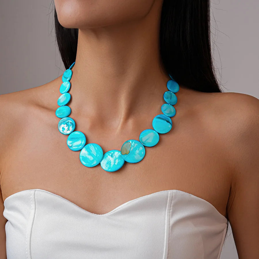 Bohemian Acrylic Choker Necklaces