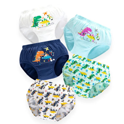 5 Packs/Box Mickey Cartoon Soft Cotton underwear